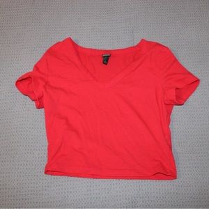 Red Wild Fable Crop Top